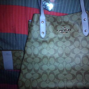 Coach Purse with matching Wallet